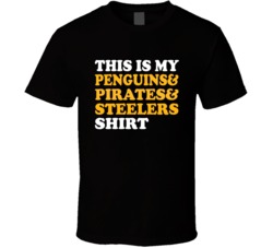This Is My Pittsburgh Hockey Baseball Football Sports Teams Mashup Fan