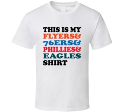 This Is My Philadelphia Hockey Basketball Baseball Football Sports Tea