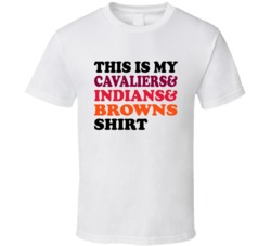 This Is My Cleveland Basketball Baseball Football Sports Teams Mashup 