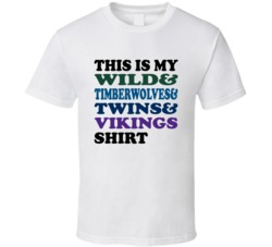 This Is My Minnesota Hockey Basketball Baseball Football Sports Teams 