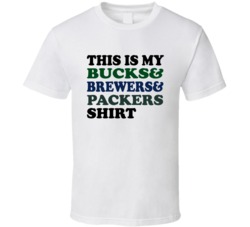 This Is My Wisconsin Basketball Baseball Football Sports Teams Mashup 