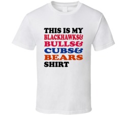 This Is My Chicago Hockey Basketball Baseball Football Sports Teams Ma