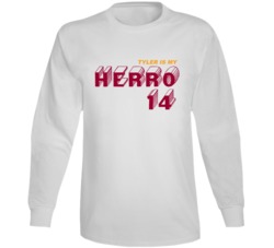 Tyler Is My Herro 14 Tyler Herro Miami Basketball Fan Long Sleeve Tyler Is My Herro 14 Tyler Herro Miami Basketball Fan Long Sleeve