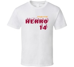 Tyler Is My Herro 14 Tyler Herro Miami Basketball Fan T Shirt Tyler Is My Herro 14 Tyler Herro Miami Basketball Fan T Shirt