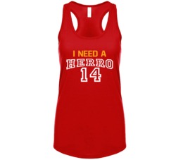 I Need A Herro Tyler Herro Miami Basketball Fan Womens Tanktop I Need A Herro Tyler Herro Miami Basketball Fan Womens Tanktop