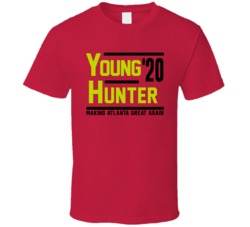 Trae Young De'andre Hunter For President Atlanta Basktball Campaign Fa Trae Young De'andre Hunter For President Atlanta Basktball Campaign Fa