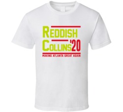 Cam Reddish John Collins For President Atlanta Basktball Fan T Shirt Cam Reddish John Collins For President Atlanta Basktball Fan T Shirt