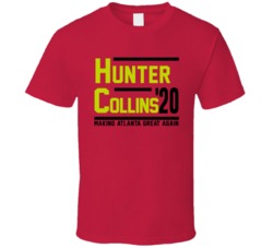 De'andre Hunter John Collins For President Atlanta Basktball Campaign De'andre Hunter John Collins For President Atlanta Basktball Campaign