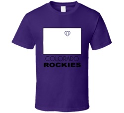 Denver Colorado Baseball Team State Love Fan T Shirt Denver Colorado Baseball Team State Love Fan T Shirt