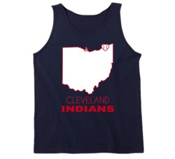 Cleveland Ohio Baseball Team State Love Fan Tanktop Cleveland Ohio Baseball Team State Love Fan Tanktop