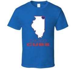 Chicago C Illinois Baseball Team State Love Fan T Shirt Chicago C Illinois Baseball Team State Love Fan T Shirt