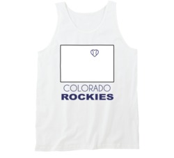 Denver Colorado Baseball Team State Love Fan Tanktop Denver Colorado Baseball Team State Love Fan Tanktop