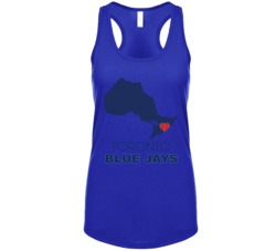 Toronto Ontario Baseball Team State Love Fan Womens Tanktop Toronto Ontario Baseball Team State Love Fan Womens Tanktop