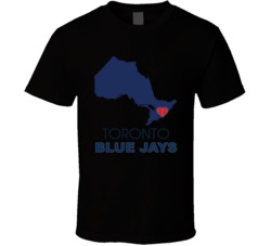 Toronto Ontario Baseball Team State Love Fan T Shirt Toronto Ontario Baseball Team State Love Fan T Shirt