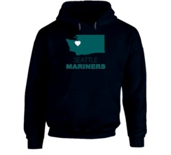 Seattle Washington Baseball Team State Love Fan Hoodie Seattle Washington Baseball Team State Love Fan Hoodie