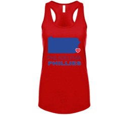 Philadelpia Pennsylvania Baseball Team State Love Fan Womens Tanktop Philadelpia Pennsylvania Baseball Team State Love Fan Womens Tanktop