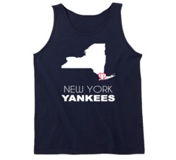 New York Y Baseball Team State Love Fan Tanktop New York Y Baseball Team State Love Fan Tanktop