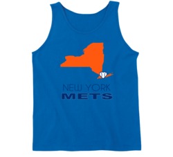 New York M Baseball Team State Love Fan Tanktop