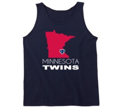 Minneapolis Minnesota Baseball Team State Love Fan Tanktop