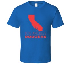 Los Angeles D California Baseball Team State Love Fan T Shirt