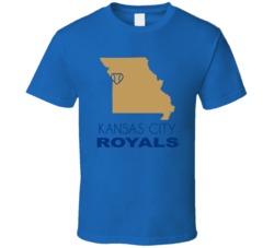 Kansas City Missouri Baseball Team State Love Fan T Shirt