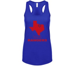 Arlington Texas Baseball Team State Love Fan Womens Tanktop