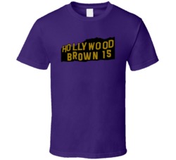 Marquise Brown Hollywood Brown 15 Baltimore Football Fan T Shirt