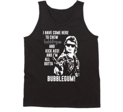 Roddy Piper They Live I'm All Outta Bubblegum Movie Fan Tanktop