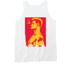 Ivan Drago Dolph Lundgren Rocky Movie Character Movie Fan Tanktop