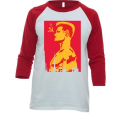 Ivan Drago Dolph Lundgren Rocky Movie Character Movie Fan Raglan T Shi