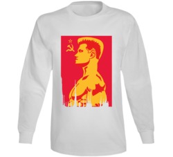 Ivan Drago Dolph Lundgren Rocky Movie Character Movie Fan Long Sleeve