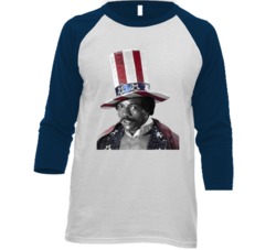 Apollo Creed Carl Weathers Rocky Movie Character Movie Fan Raglan T Sh