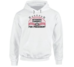 De'vondre Campbell For President Defense Atlanta Football Fan Hoodie