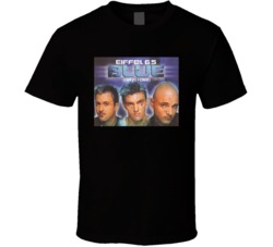 Blue Eiffel 65 One Hit Wonders Single Cover Distressed Look Fan T Shir Blue Eiffel 65 One Hit Wonders Single Cover Distressed Look Fan T Shir
