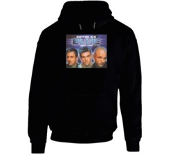 Blue Eiffel 65 One Hit Wonders Single Cover Distressed Look Fan Hoodie Blue Eiffel 65 One Hit Wonders Single Cover Distressed Look Fan Hoodie