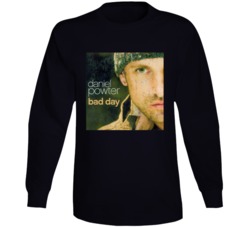 Bad Day Daniel Powter One Hit Wonders Single Cover Distressed Look Fan Bad Day Daniel Powter One Hit Wonders Single Cover Distressed Look Fan