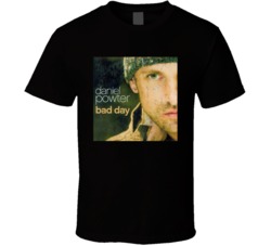 Bad Day Daniel Powter One Hit Wonders Single Cover Distressed Look Fan Bad Day Daniel Powter One Hit Wonders Single Cover Distressed Look Fan