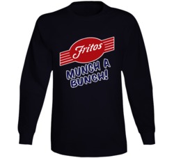 Munch A Bunch Fritos Most Memorable Ad Slogan Long Sleeve