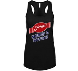 Munch A Bunch Fritos Most Memorable Ad Slogan Womens Tanktop