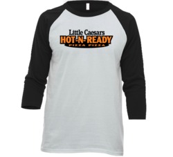 Pizza Pizza Little Caesar's Most Memorable Ad Slogan Raglan T Shirt