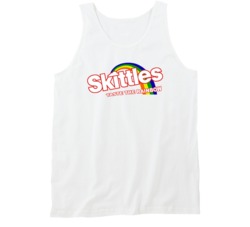 Skittles Taste The Rainbow Most Memorable Ad Slogan Tanktop
