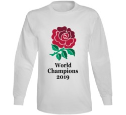 England National Rugby Team 2019 World Champions Fan Long Sleeve