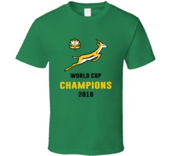South Africa Rugby 2019 World Champions Fan T Shirt