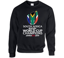 South Africa Rugby Japan 2019 World Champions Fan Crewneck Sweatshirt