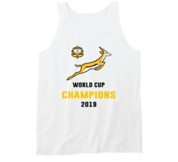South Africa National Rugby Team 2019 World Champions Fan Tanktop
