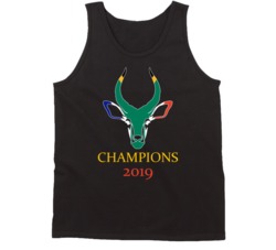 South Africa Rugby Team 2019 World Champions Fan Tanktop