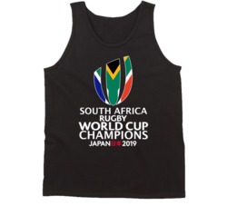 South Africa Rugby Japan 2019 World Champions Fan Tanktop