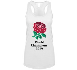 England National Rugby Team 2019 World Champions Fan Womens Tanktop