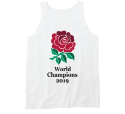 England National Rugby Team 2019 World Champions Fan Tanktop