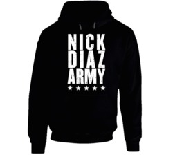 Nick Diaz Army Mma Fighter Fan Hoodie